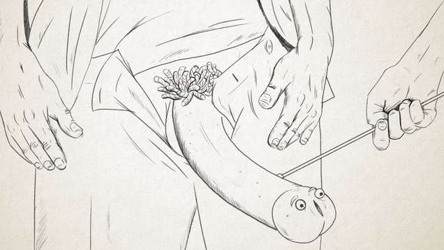 Illustration for article titled What Could Have Been: 4 Scrapped Design Concepts That Paul Thomas Anderson Almost Used For Dirk Digglerâs Penis In âBoogie Nightsâ